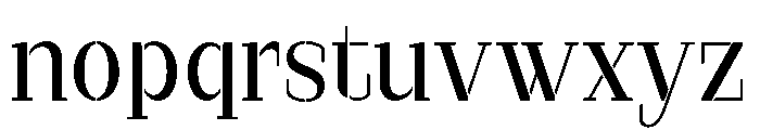 Marksteel Regular Font LOWERCASE