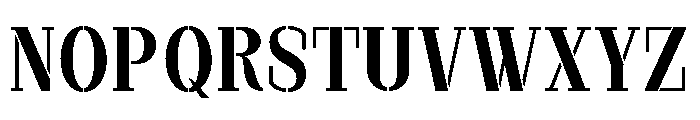 Marksteel SemBd SemiCond Font UPPERCASE