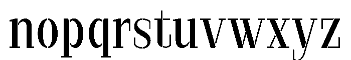 Marksteel Semi Condensed Font LOWERCASE