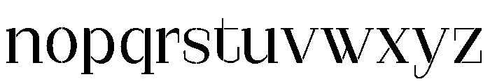Marksteel Semi Expanded Font LOWERCASE