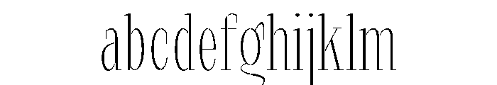 Marksteel Thin Condensed FONT