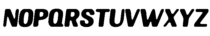 Marland-ItalicSansInked Font LOWERCASE