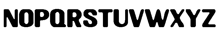 Marland SansInked Font LOWERCASE