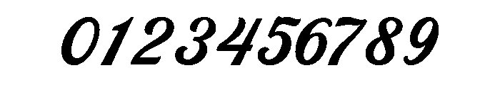 Marland Script Font OTHER CHARS