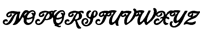 Marland ScriptInked Font UPPERCASE