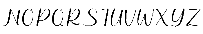 Marlie Evelyn Font UPPERCASE