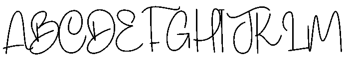Marlin Barista Font UPPERCASE