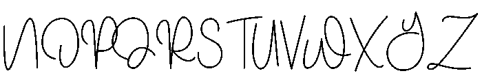 Marlin Barista Font UPPERCASE
