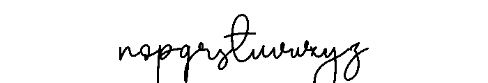 Marlin Barista Font LOWERCASE