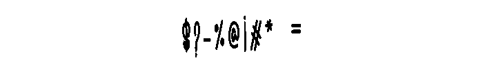 Marline Barista Font OTHER CHARS