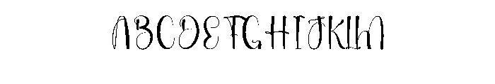 Marline Darling Font UPPERCASE