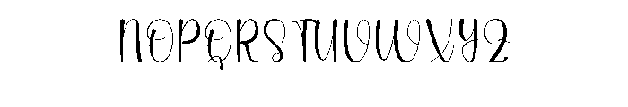 Marline Darling Font UPPERCASE