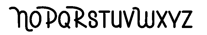 Marlisa Nofanila Font UPPERCASE