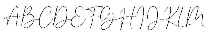 Marlotte Regular Font UPPERCASE