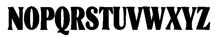 Marlow House Font UPPERCASE