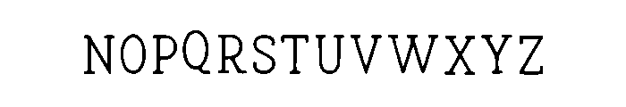 Marlowe Serif Regular Regular Font LOWERCASE