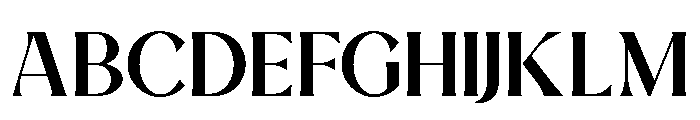 MarlynTomorrow-Regular Font UPPERCASE