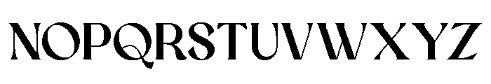 MarlynTomorrow-Regular Font UPPERCASE