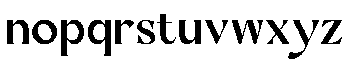 MarlynTomorrow-Regular Font LOWERCASE