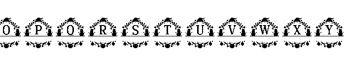 Marlyna Regular Font UPPERCASE