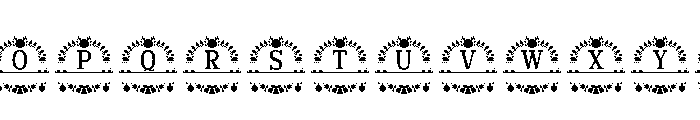 Marlyna Regular Font LOWERCASE