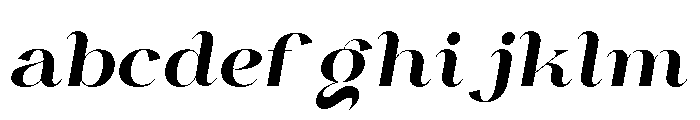 Maronier Italic FONT