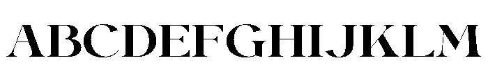 Maronier Regular Font UPPERCASE