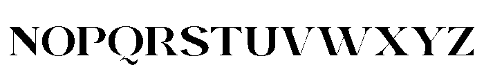 Maronier Regular Font UPPERCASE