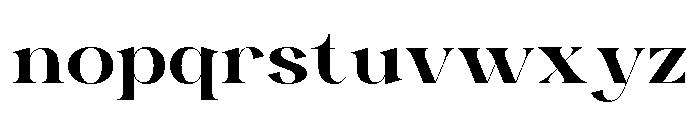 Maronier Regular Font LOWERCASE