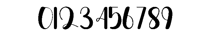 Maroon Font OTHER CHARS