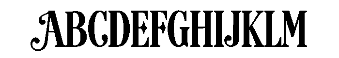 Marovelle Font UPPERCASE