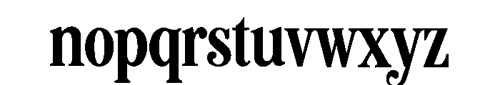 Marovelle Font LOWERCASE