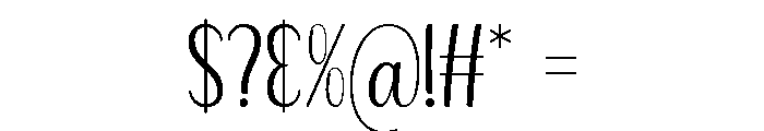 Marpel Font OTHER CHARS