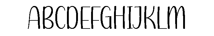 Marpel Font UPPERCASE
