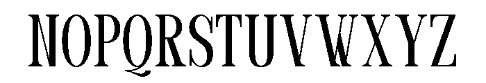 Marqen Regular Font UPPERCASE