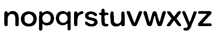 Marqo Font LOWERCASE