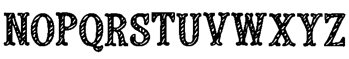 Marquee Font UPPERCASE