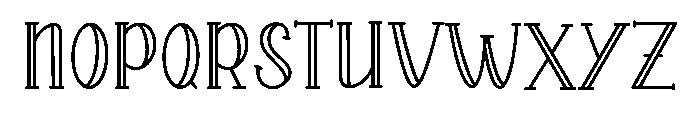 Marquesa Line Regular Font UPPERCASE
