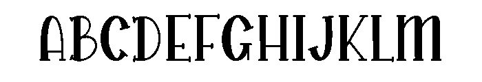Marquesa Regular Font UPPERCASE