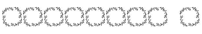 Marquessa Monogram Font OTHER CHARS