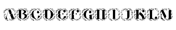 Marquessa Monogram Font UPPERCASE