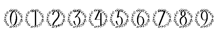 Marquessia Monogram Font OTHER CHARS
