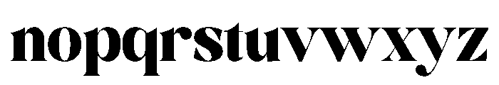 Marquina Font LOWERCASE