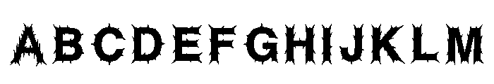 Marquita Regular Font UPPERCASE