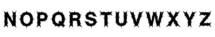 Marquita Regular Font UPPERCASE