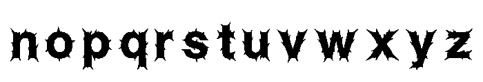 Marquita Regular Font LOWERCASE