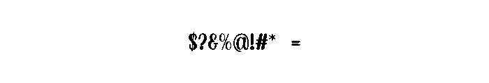 Marriage Regular Font OTHER CHARS