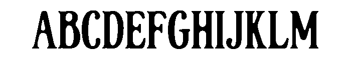 Marrowfield Regular Font UPPERCASE