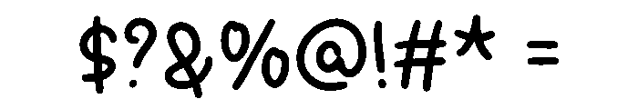 Marry Love Regular Font OTHER CHARS