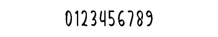 Marry Vamouse Font OTHER CHARS